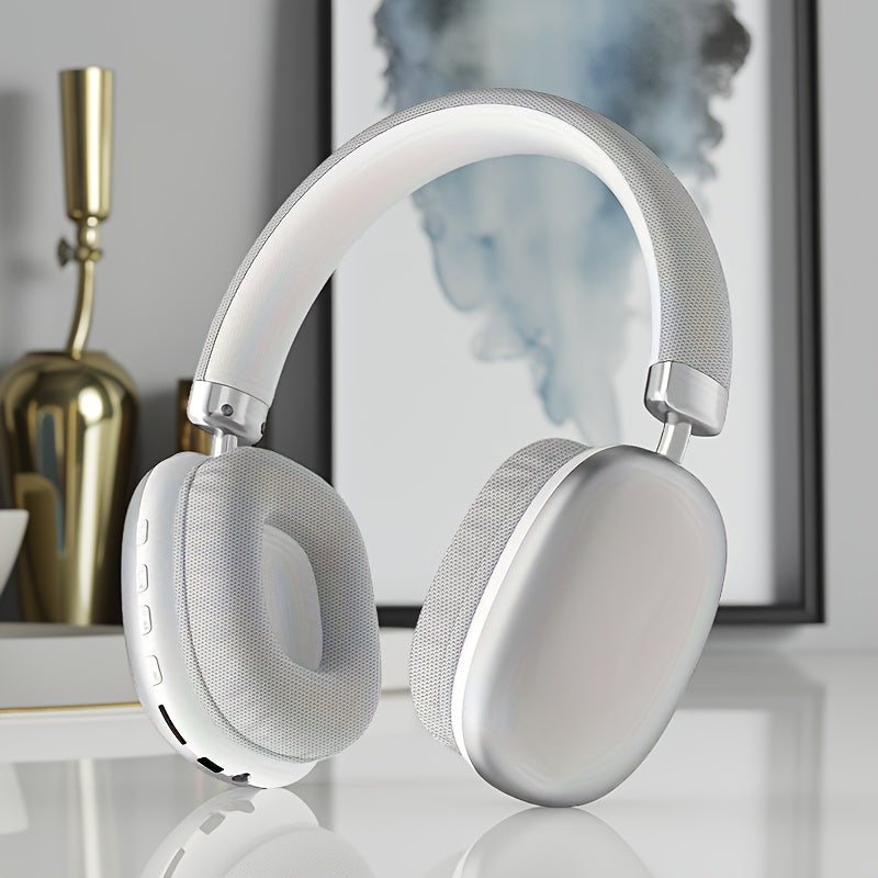 Wireless Closed-Back Headphones with Sound Isolation and USB-C Charging