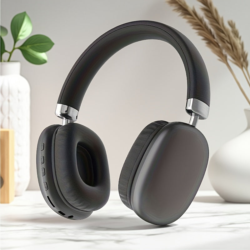 Wireless Closed-Back Headphones with Sound Isolation and USB-C Charging