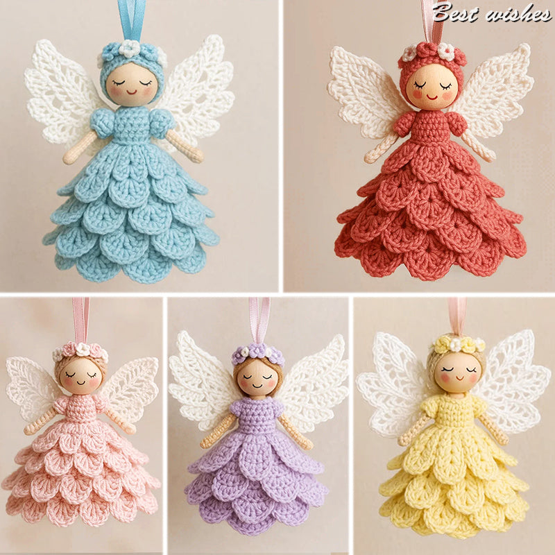 DIY Crochet Angel Ornament Craft Kit for Beginners