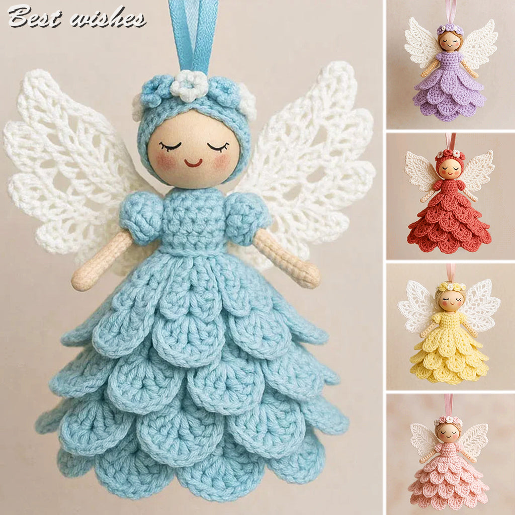 DIY Crochet Angel Ornament Craft Kit for Beginners