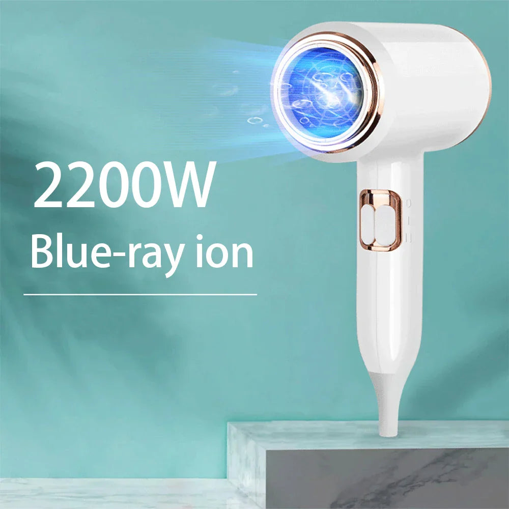 Compact Anion Hair Dryer with 3 Speed Settings