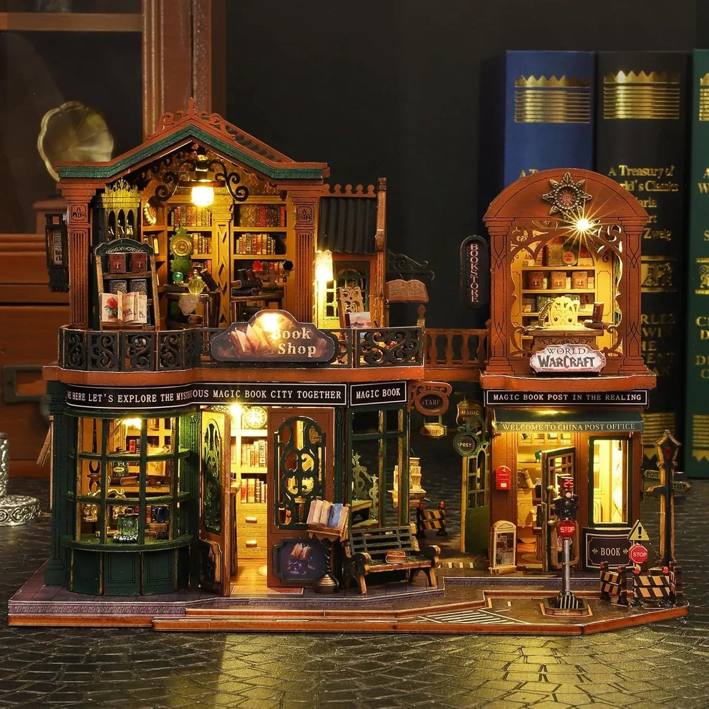1:24 Scale DIY Twilight Book Town Building Kit