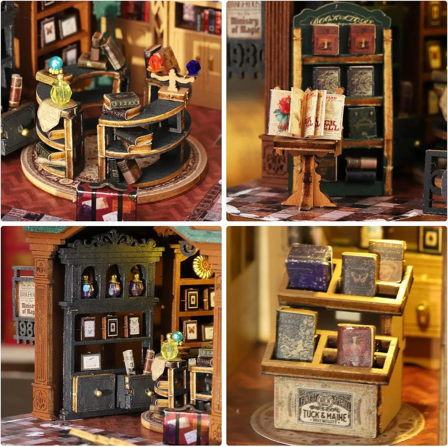 1:24 Scale DIY Twilight Book Town Building Kit