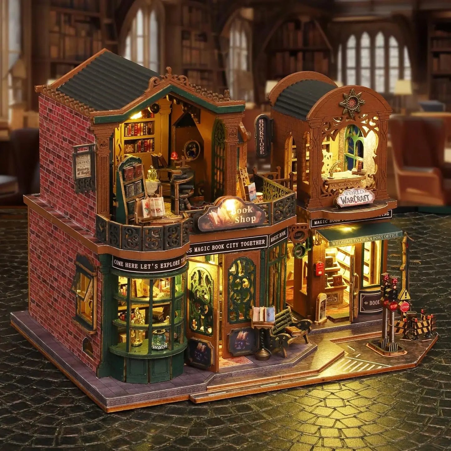1:24 Scale DIY Twilight Book Town Building Kit