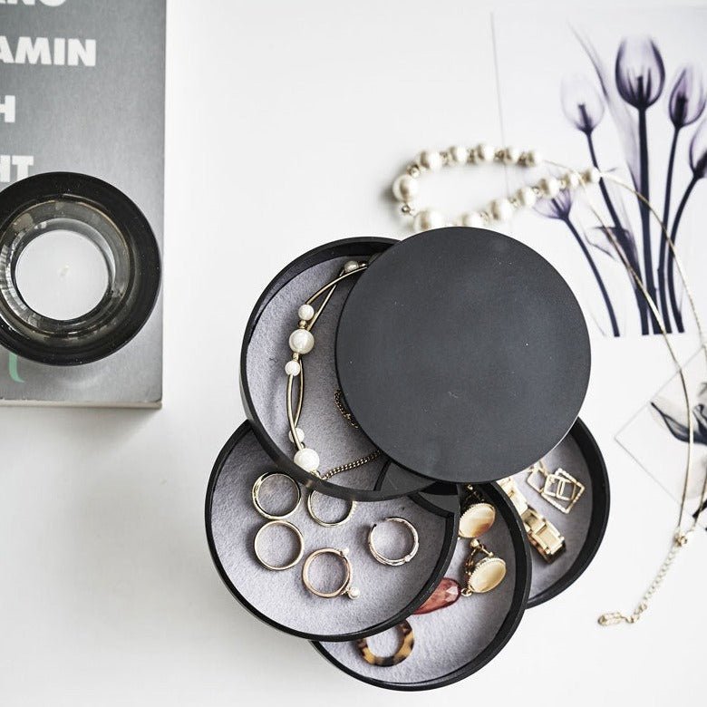 Twist Around Jewelry Organizer with Four Storage Layers