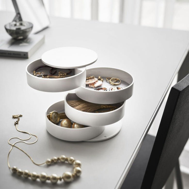 Twist Around Jewelry Organizer with Four Storage Layers