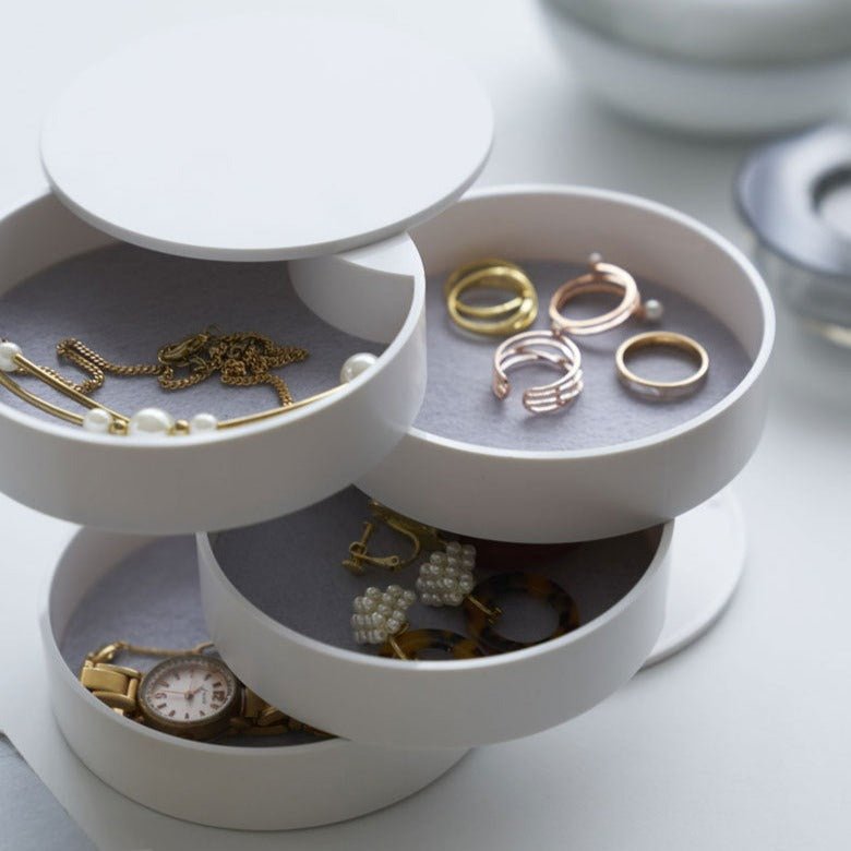 Twist Around Jewelry Organizer with Four Storage Layers