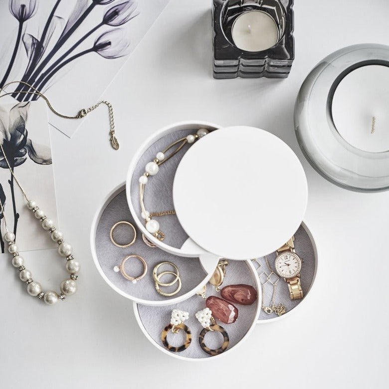 Twist Around Jewelry Organizer with Four Storage Layers