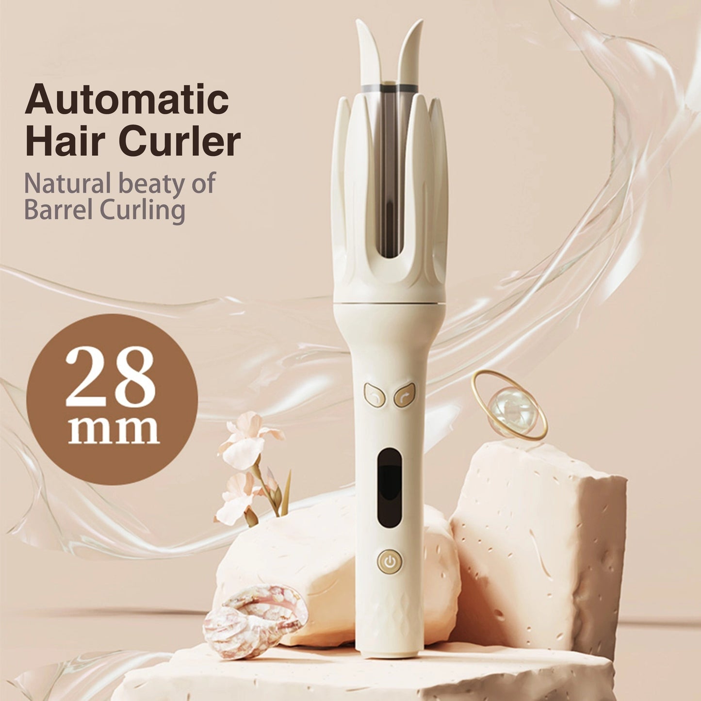 Professional 28mm Curling Iron with Quick Heating