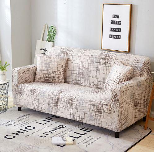 Removable Stretch Sofa Cover with Unique Patterns