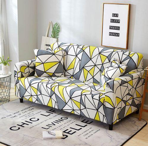 Removable Stretch Sofa Cover with Unique Patterns