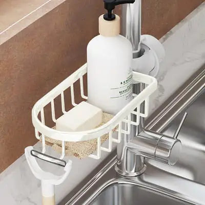 Rustproof Stainless Steel Shower Shelf with Open Grid Design