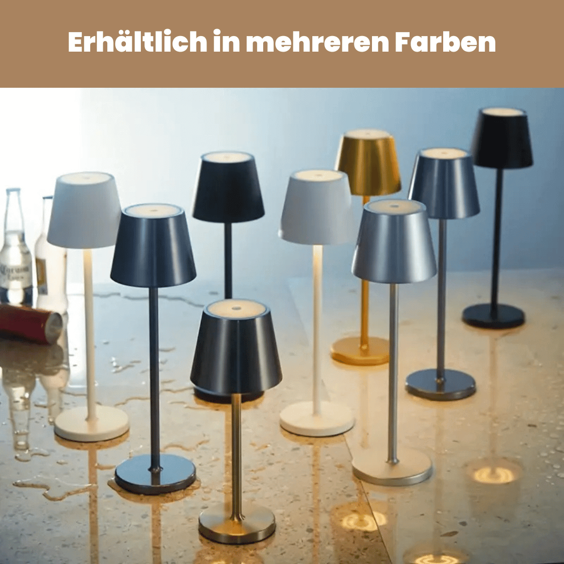 Wireless Touch Control Dimmable LED Table Lamp
