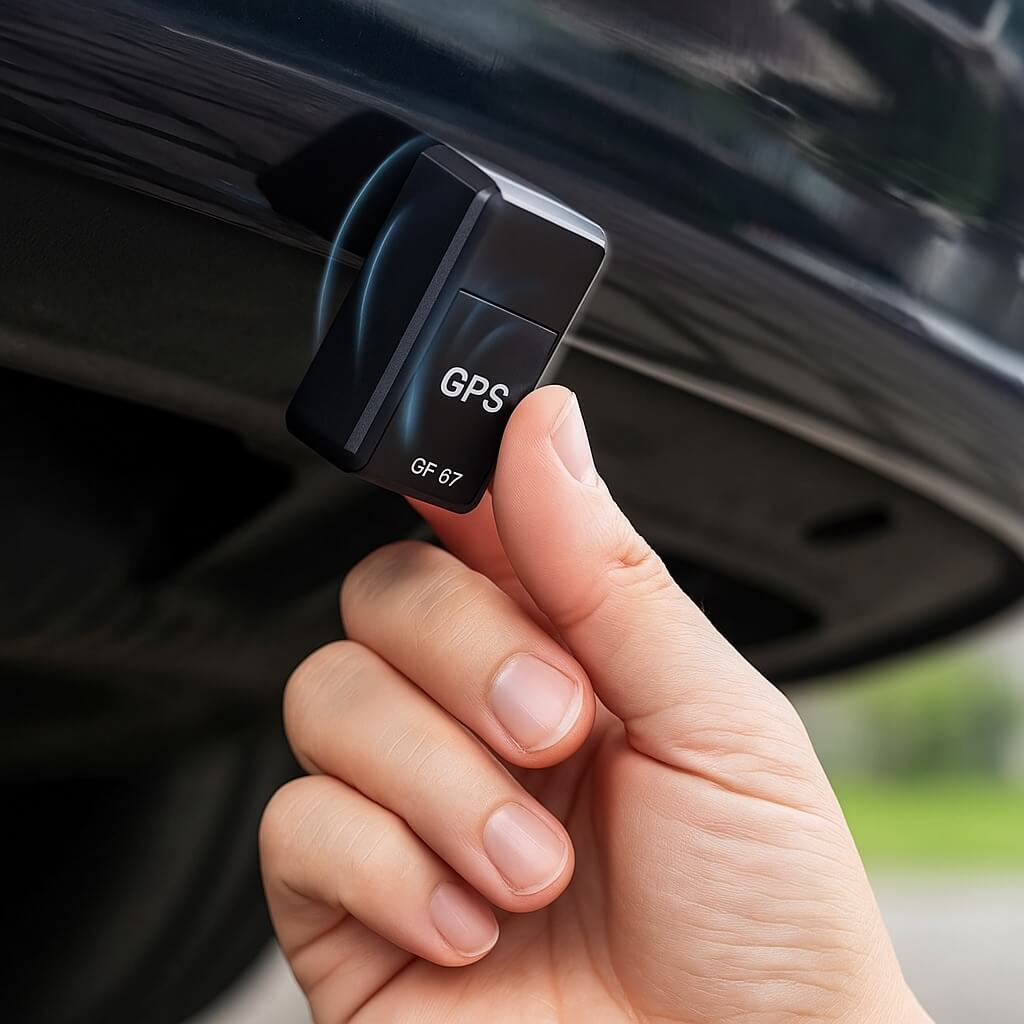Ultra-Compact Real-Time GPS Tracker with Magnetic Attachment