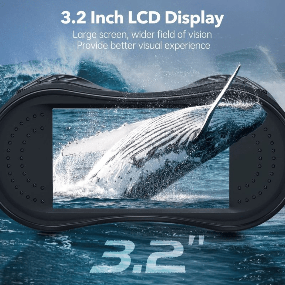 Ultra HD Night Vision Binoculars with 8X Zoom and 4K Recording