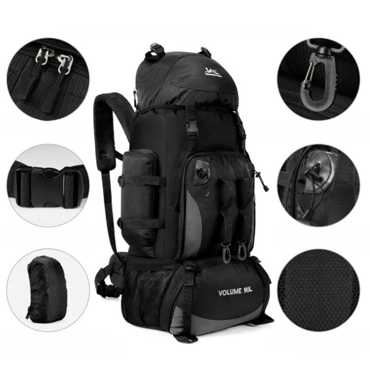 90L Ultra-Light Waterproof Hiking Backpack