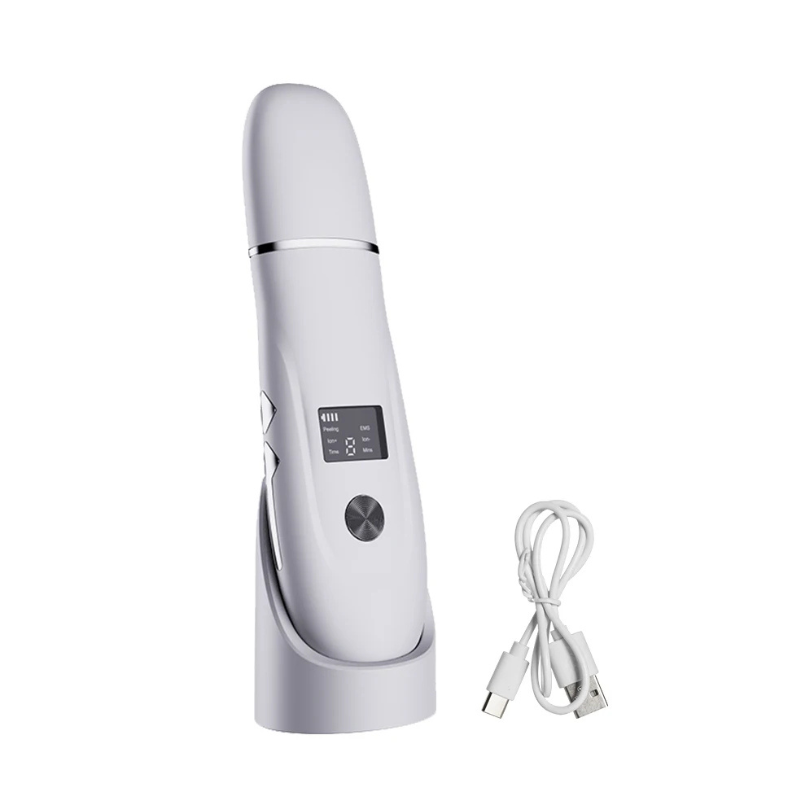 Deep Cleansing Facial Exfoliator with Ultrasound and EMS Microcurrent