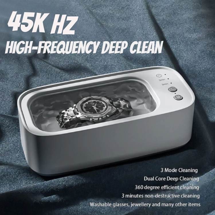 Ultrasonic Jewelry Cleaner for Rings, Necklaces, and Eyeglasses