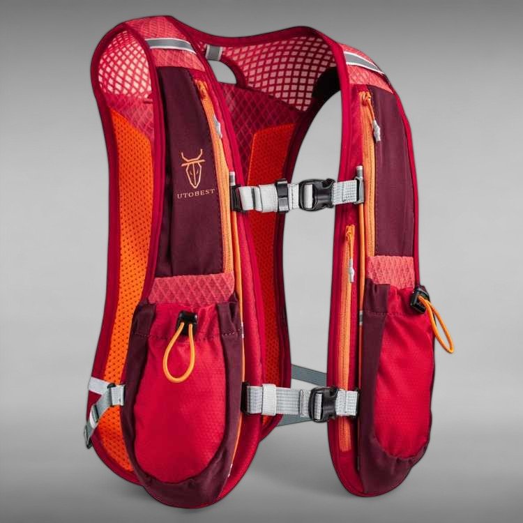 Ultra-Lightweight Hydration Running Vest with Reflective Strips
