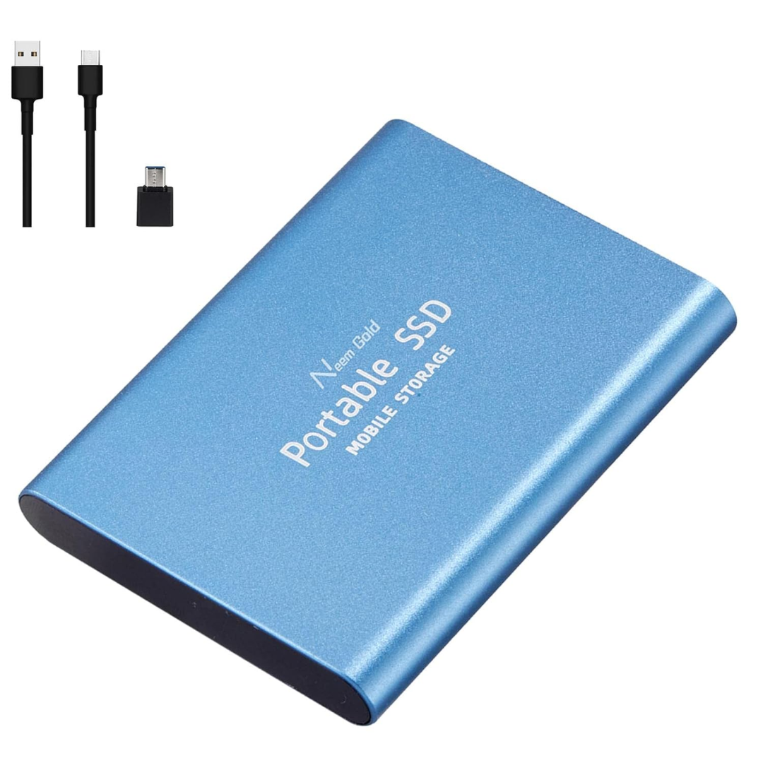 Portable 1TB External SSD with 1050 MB/s Speed