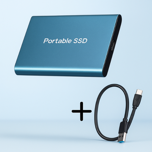 Portable 1TB External SSD with 1050 MB/s Speed