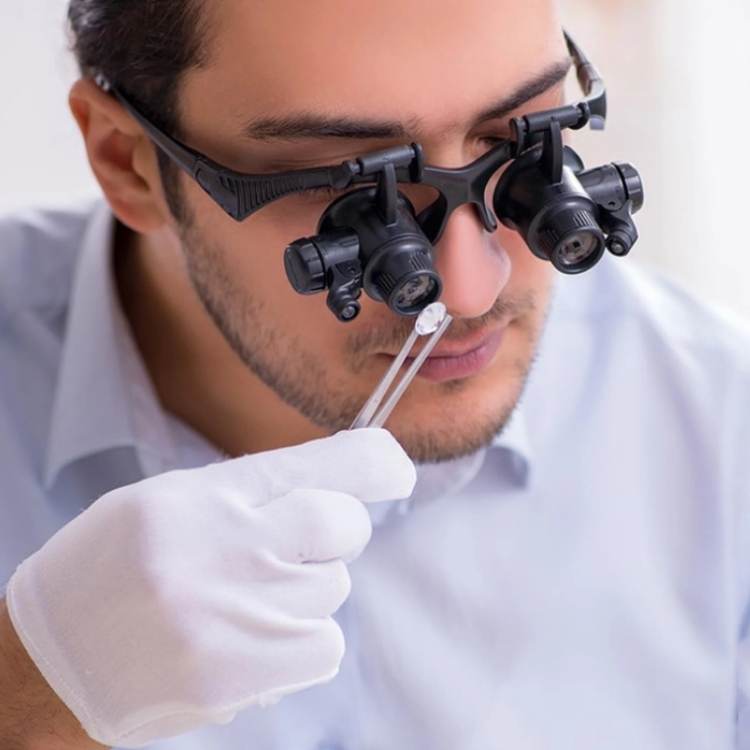 LED Magnifying Glasses with Interchangeable Lenses