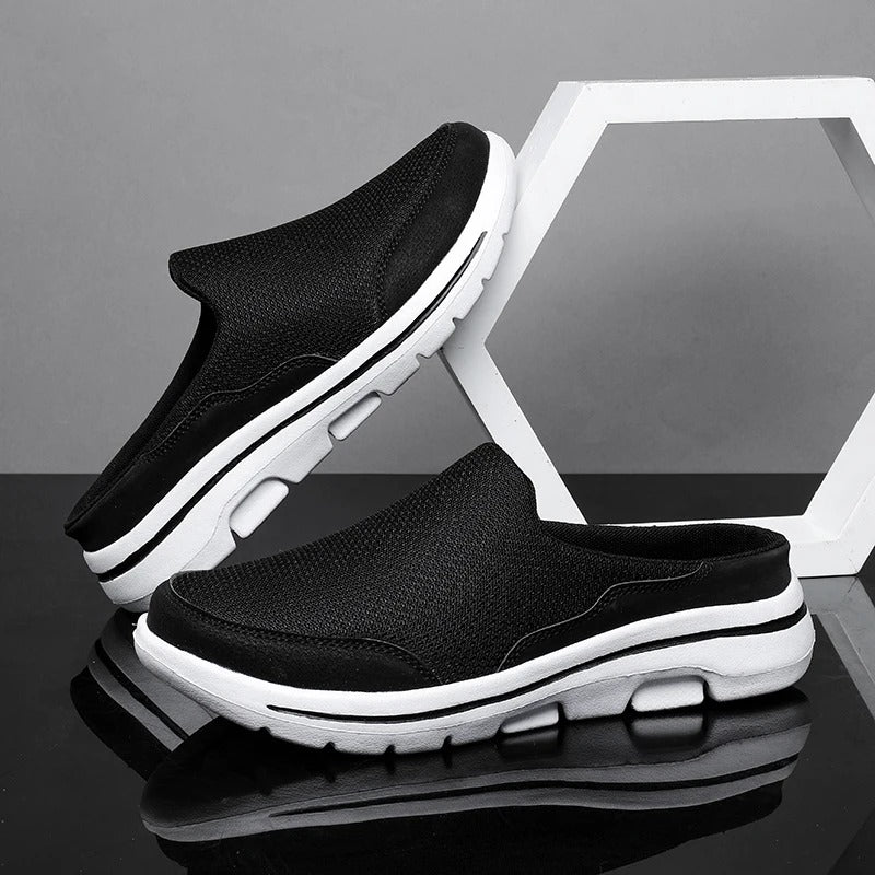 Men's Slip-On Comfort Sneakers with Cushioned Sole