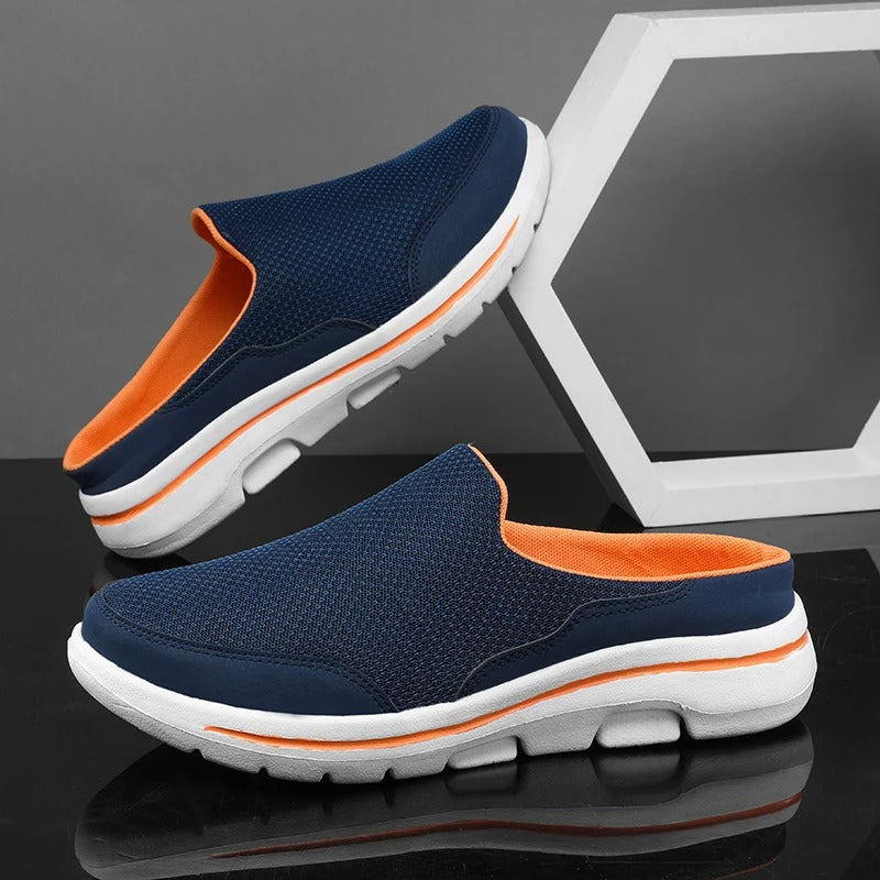 Men's Slip-On Comfort Sneakers with Cushioned Sole