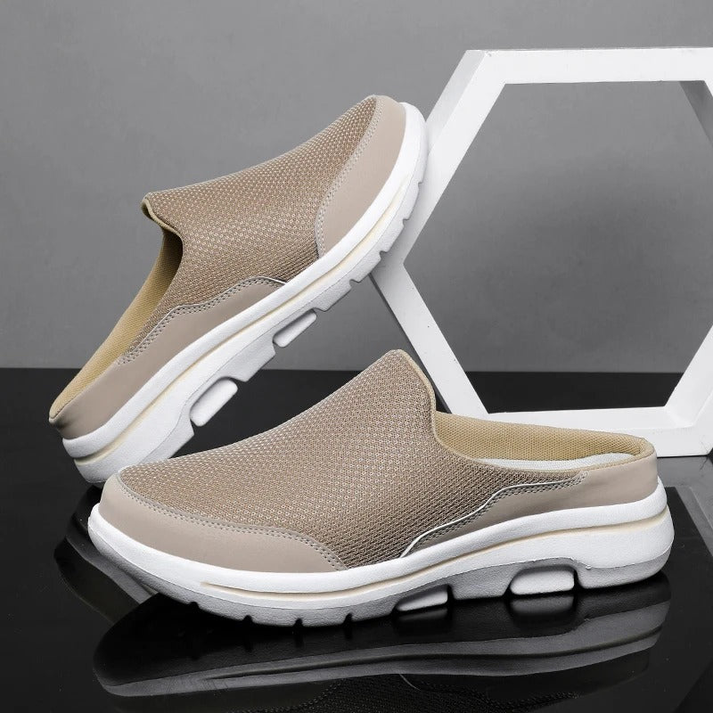 Men's Slip-On Comfort Sneakers with Cushioned Sole