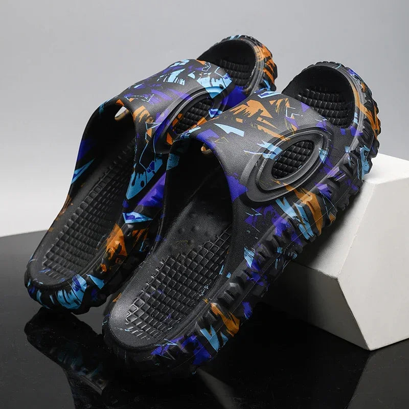Unisex Cushioned Slide Sandals for All-Day Comfort