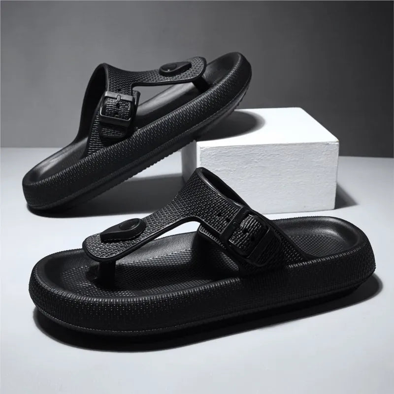 Cushioned Unisex Slide Sandals with Secure Grip
