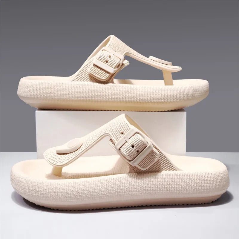 Cushioned Unisex Slide Sandals with Secure Grip