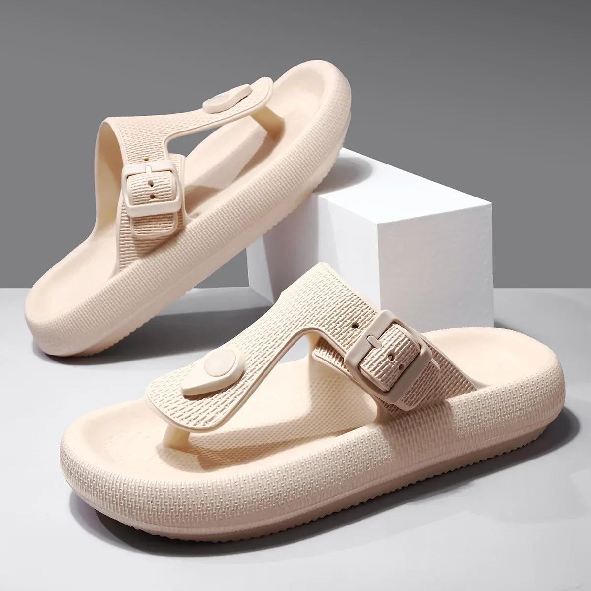 Cushioned Unisex Slide Sandals with Secure Grip