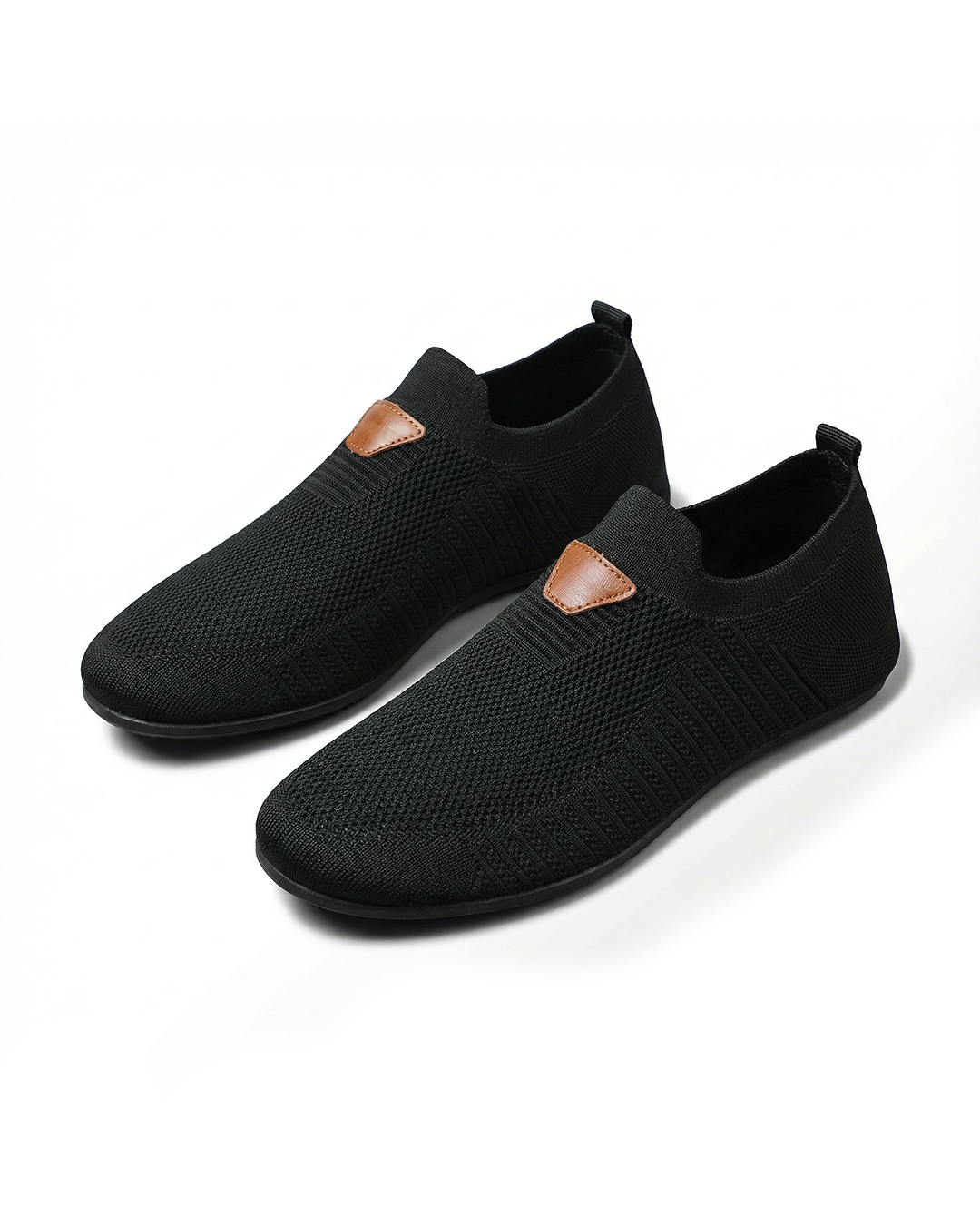 Breathable Slip-On Knit Sneakers for All-Day Comfort