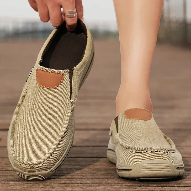 Casual Canvas Slip-On Shoes for Men and Women