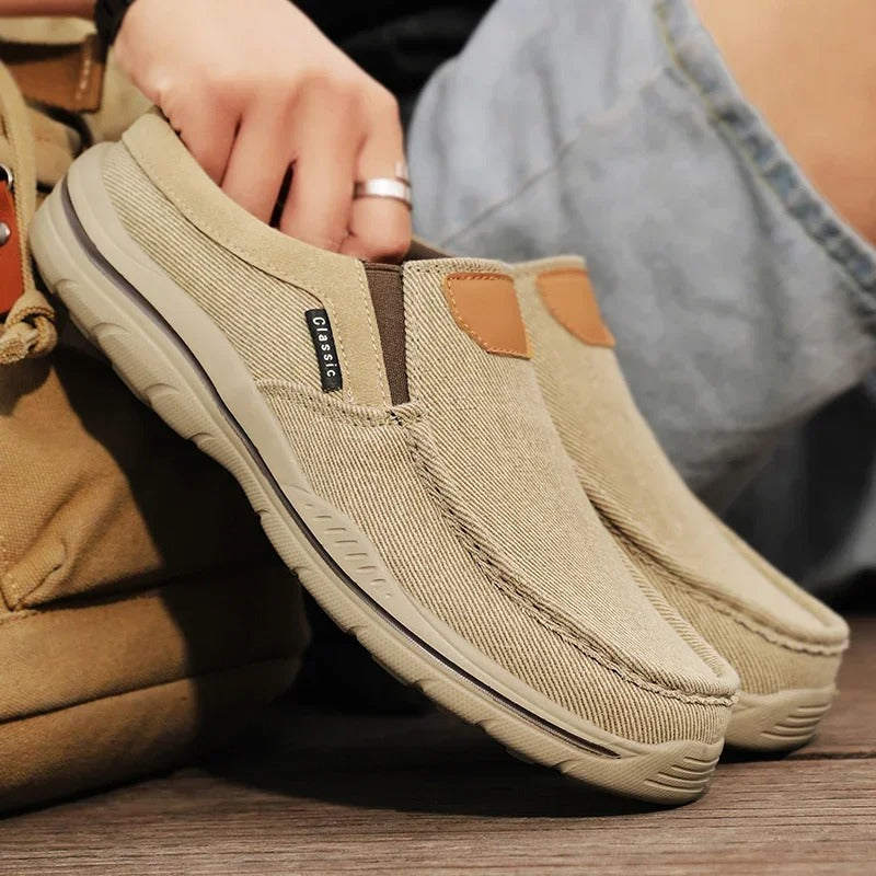 Casual Canvas Slip-On Shoes for Men and Women