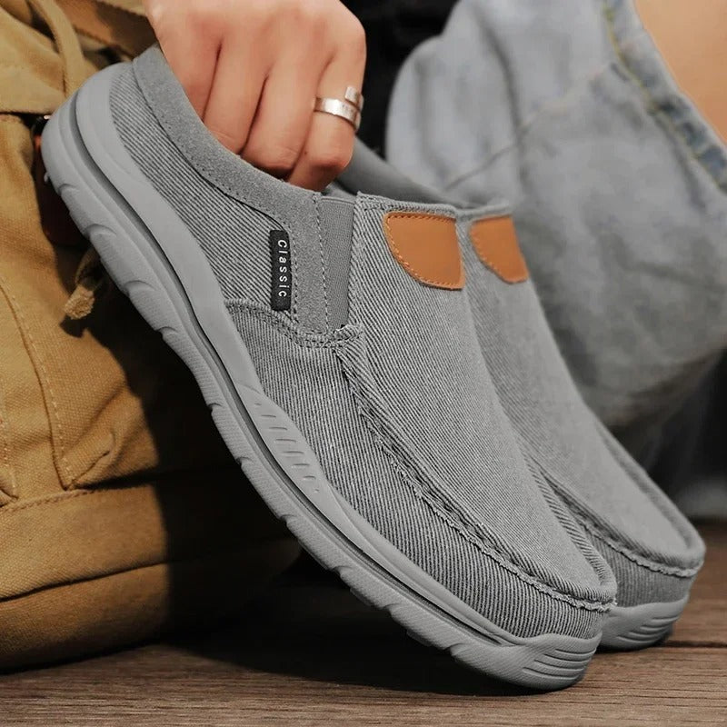 Casual Canvas Slip-On Shoes for Men and Women