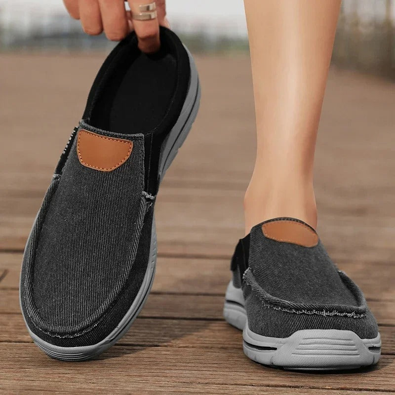 Casual Canvas Slip-On Shoes for Men and Women