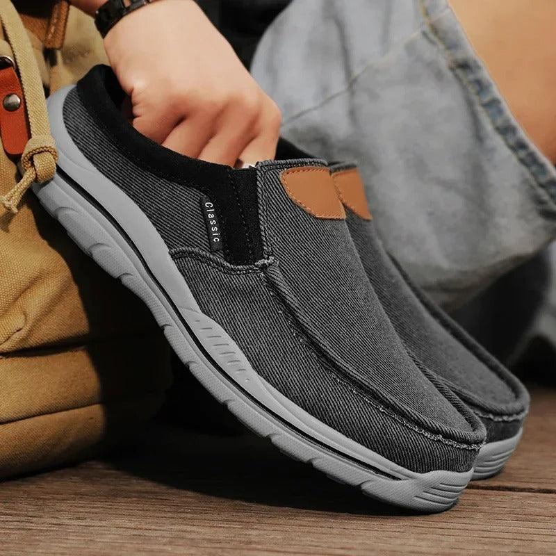Casual Canvas Slip-On Shoes for Men and Women