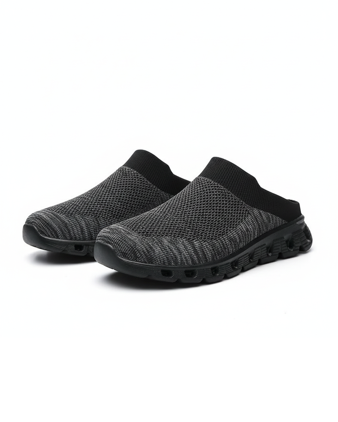 Unisex Cushioned Slip-On Knit Shoes