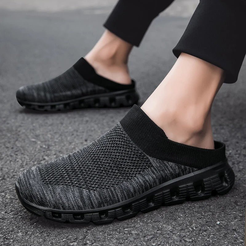 Unisex Cushioned Slip-On Knit Shoes