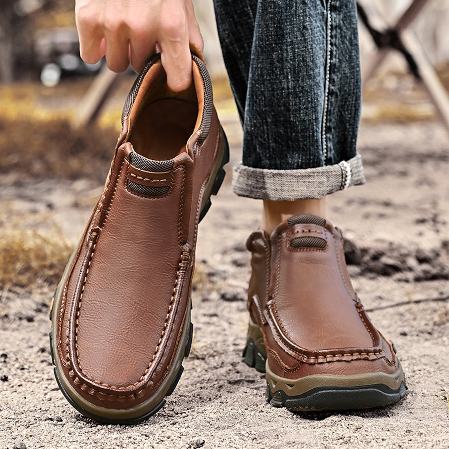 Orthopedic High Top Comfort Shoes for Posture Support