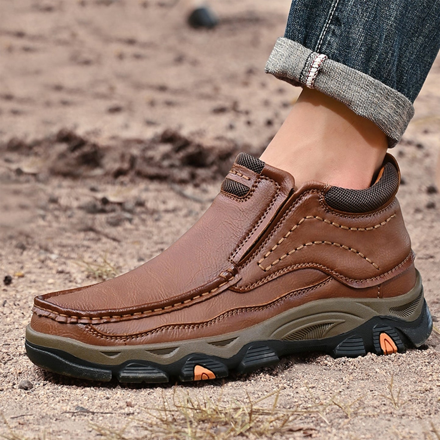 Orthopedic High Top Comfort Shoes for Posture Support