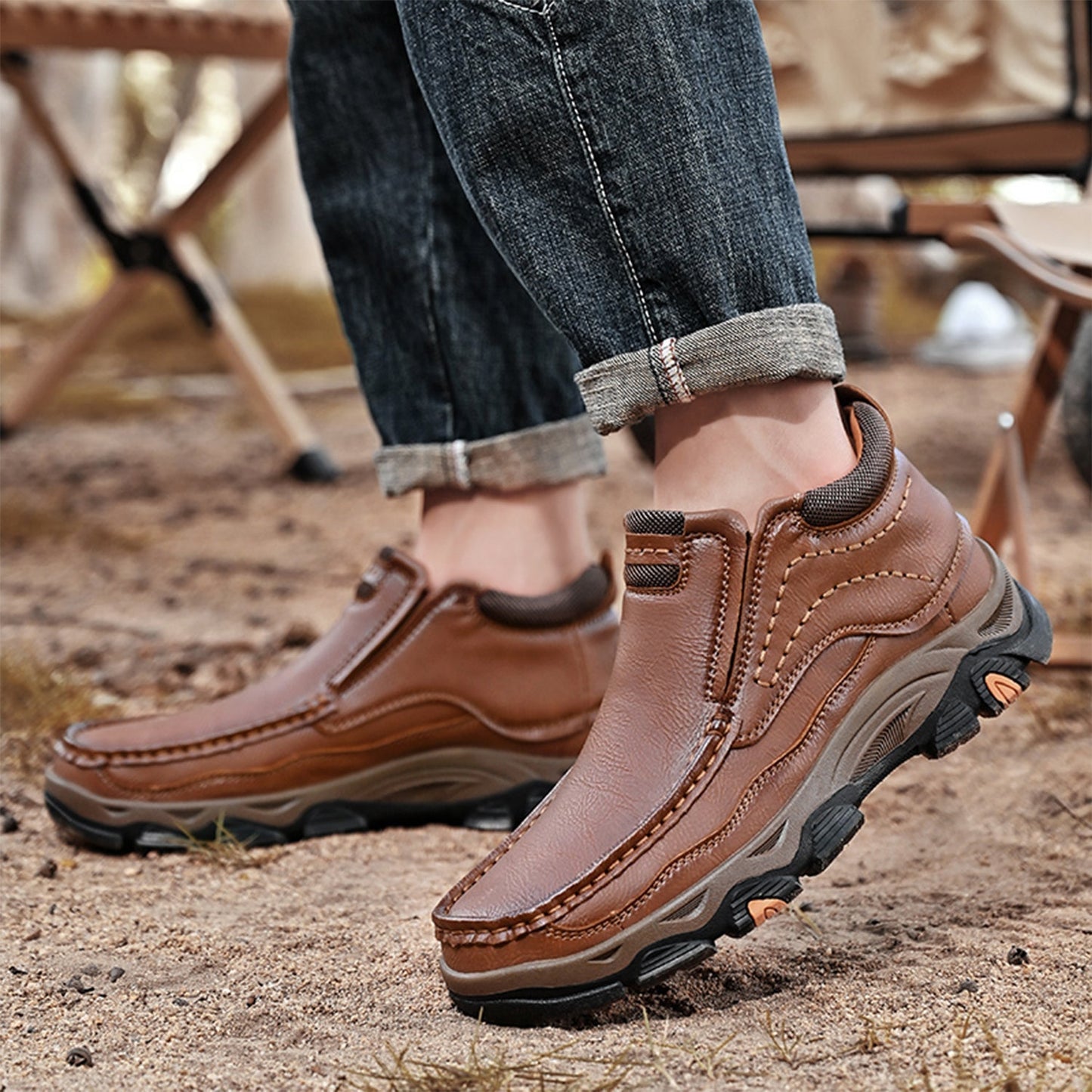 Orthopedic High Top Comfort Shoes for Posture Support
