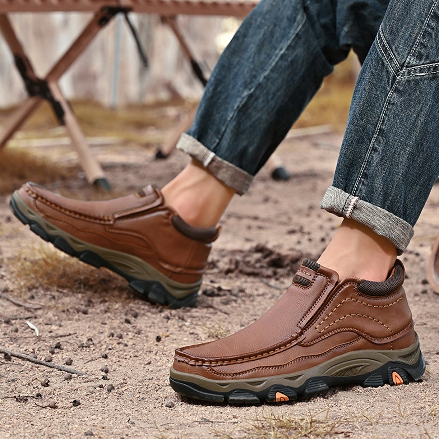 Orthopedic High Top Comfort Shoes for Posture Support
