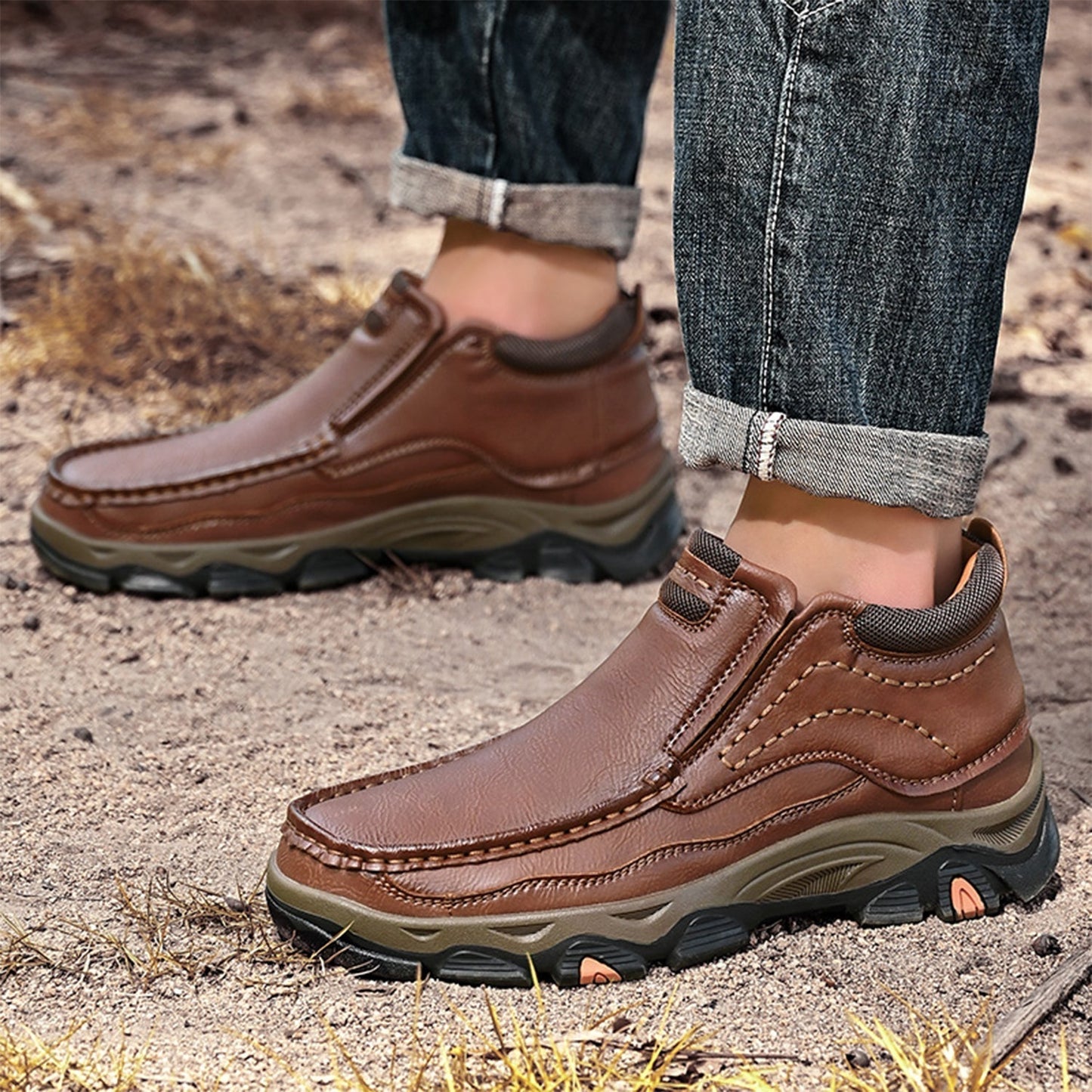 Orthopedic High Top Comfort Shoes for Posture Support