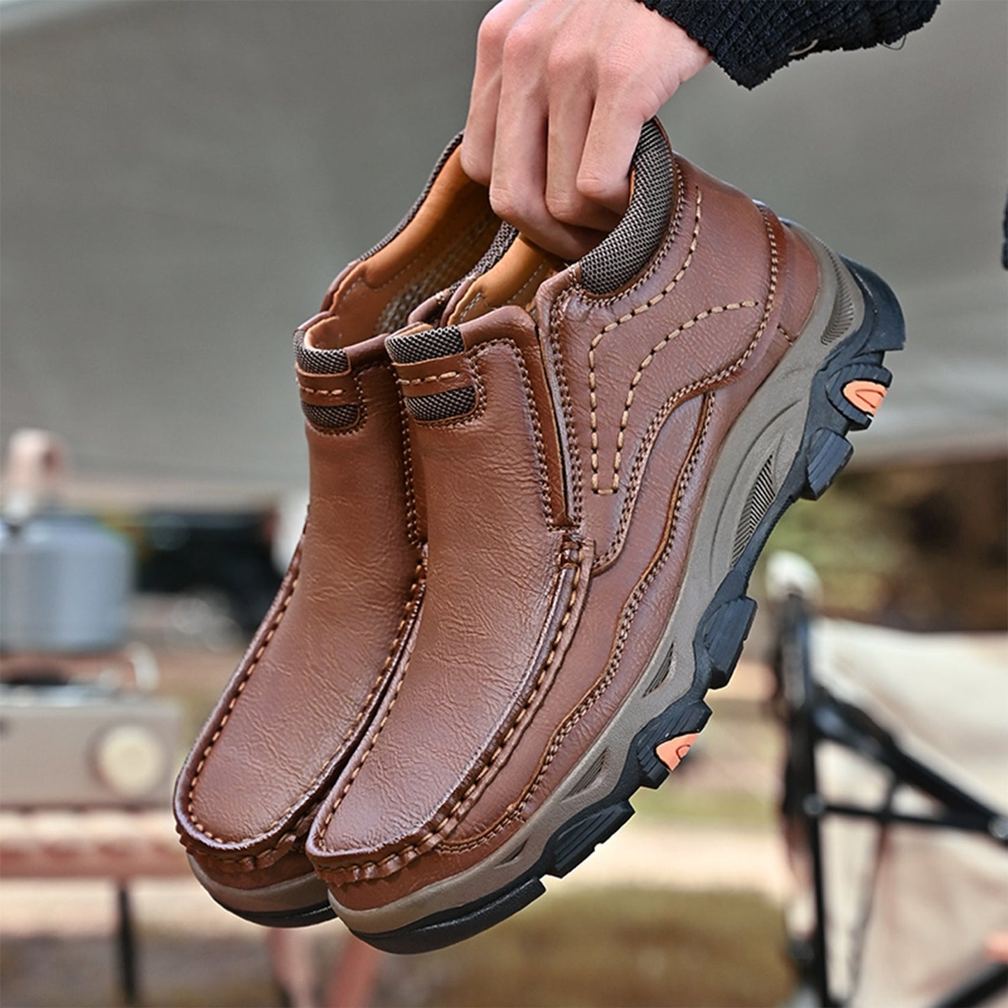 Orthopedic High Top Comfort Shoes for Posture Support