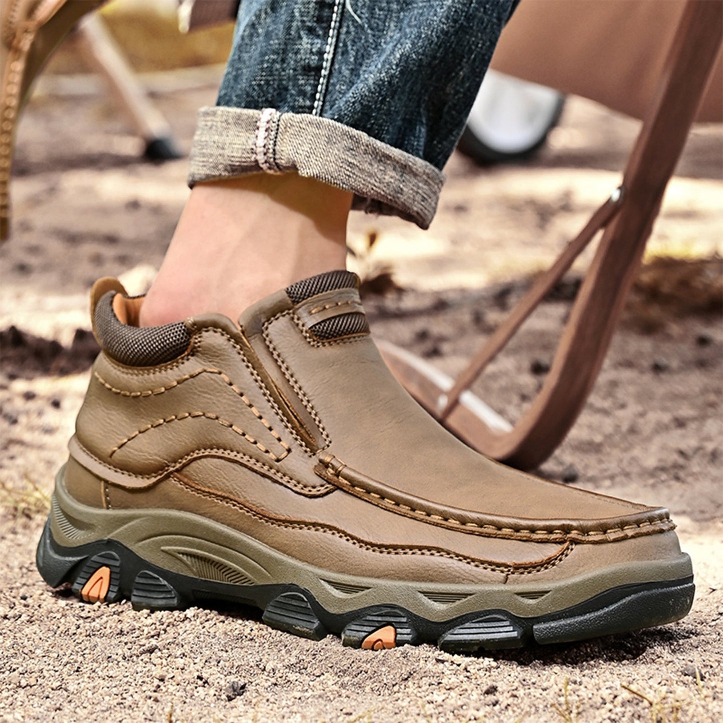 Orthopedic High Top Comfort Shoes for Posture Support