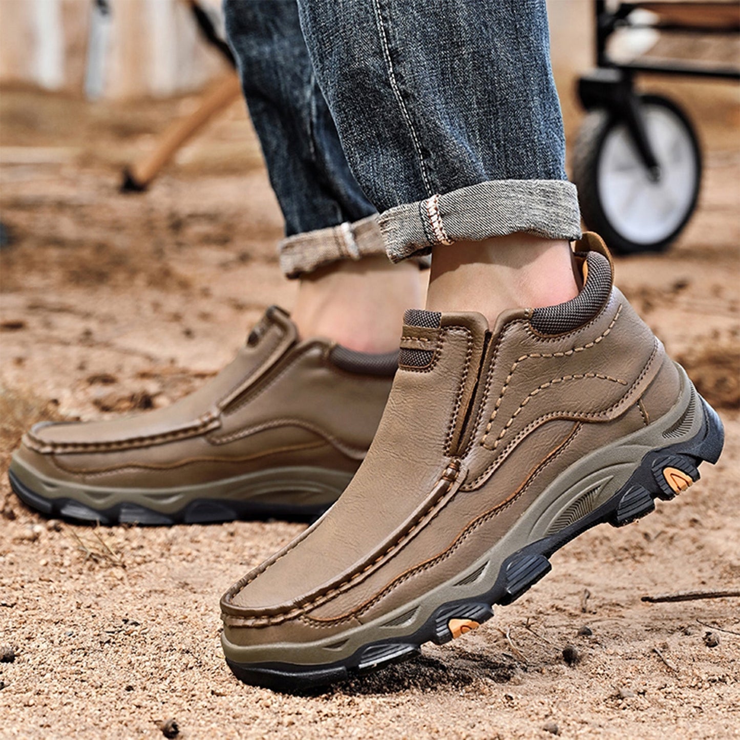 Orthopedic High Top Comfort Shoes for Posture Support