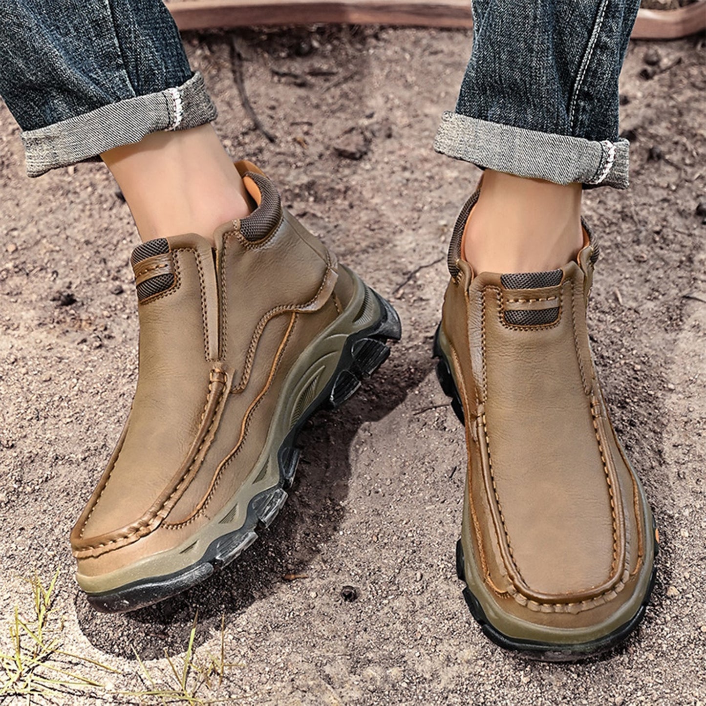 Orthopedic High Top Comfort Shoes for Posture Support
